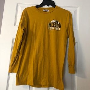 Mizzou Football Spirit Long Sleeve Tee